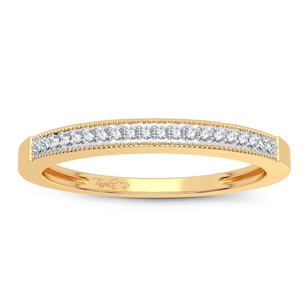 0.05 ct Diamond Band in 10K Gold