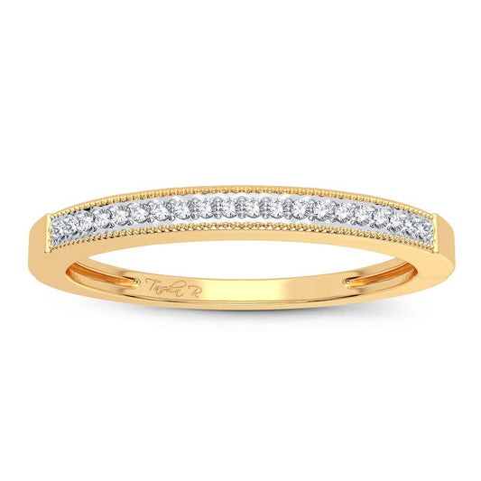 0.05 ct Diamond Band in 10K Gold