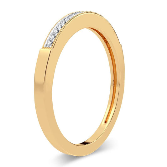 0.05 ct Diamond Band in 10K Gold