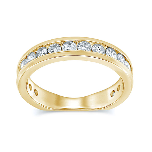 0.10 ct Diamond Band in 14K Gold