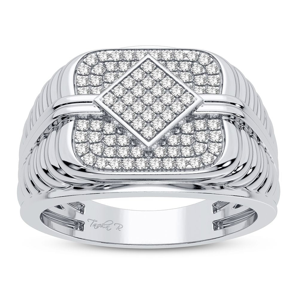 0.33 ct Men's Diamond Ring in 10K Gold