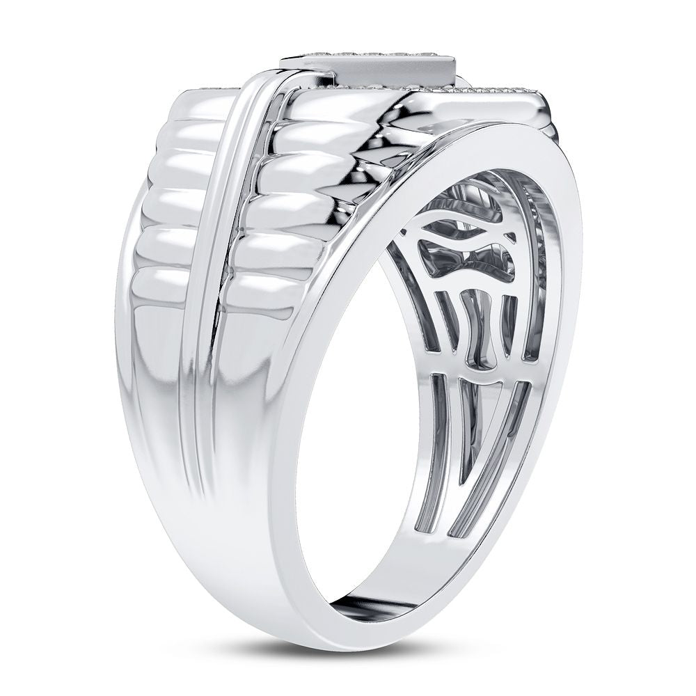 0.33 ct Men's Diamond Ring in 10K Gold