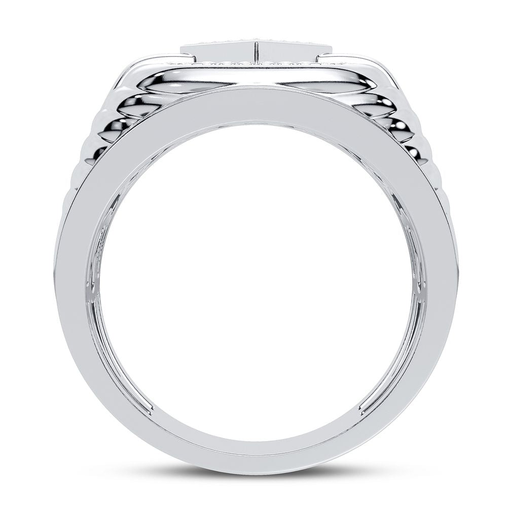 0.33 ct Men's Diamond Ring in 10K Gold