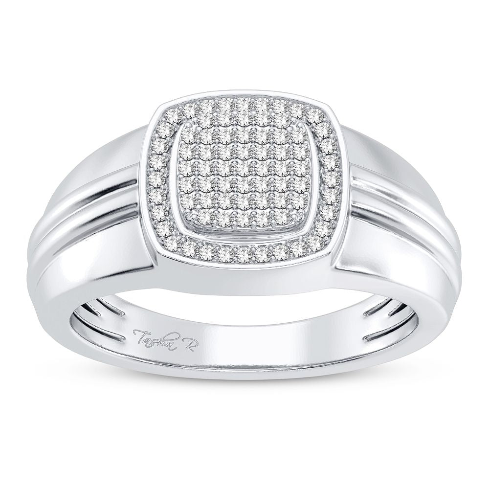 0.25 ct Men's Diamond Ring in 10K Gold