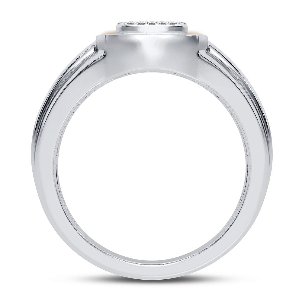 0.25 ct Men's Diamond Ring in 10K Gold