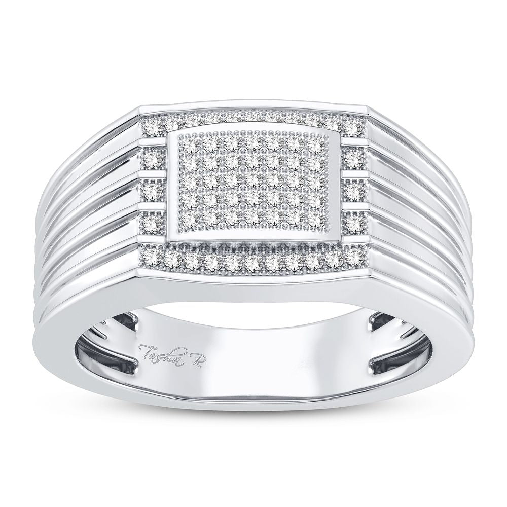 0.20 ct Men's Diamond Ring in 10K Gold