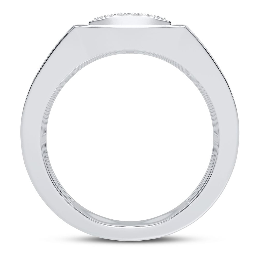 0.20 ct Men's Diamond Ring in 10K Gold