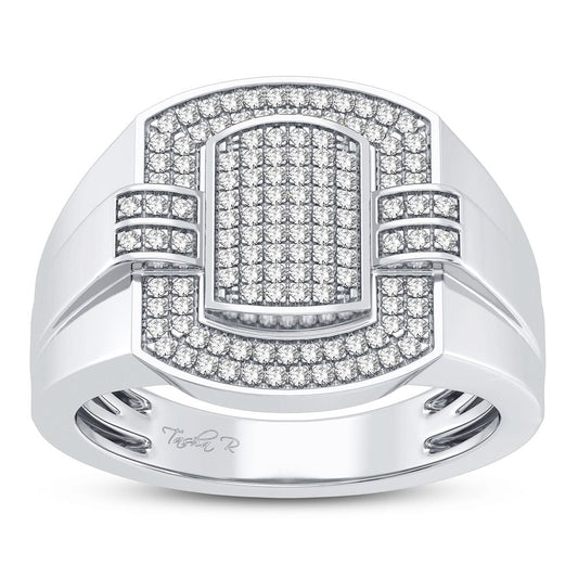 0.33 ct Men's Diamond Ring in 10K Gold