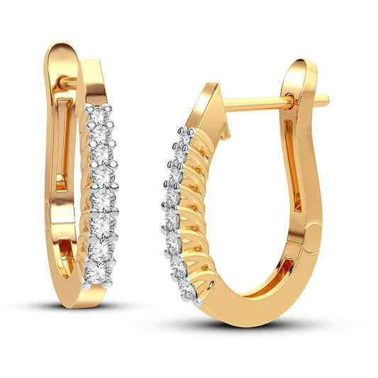 0.25 ct Diamond Earrings in 10K Gold