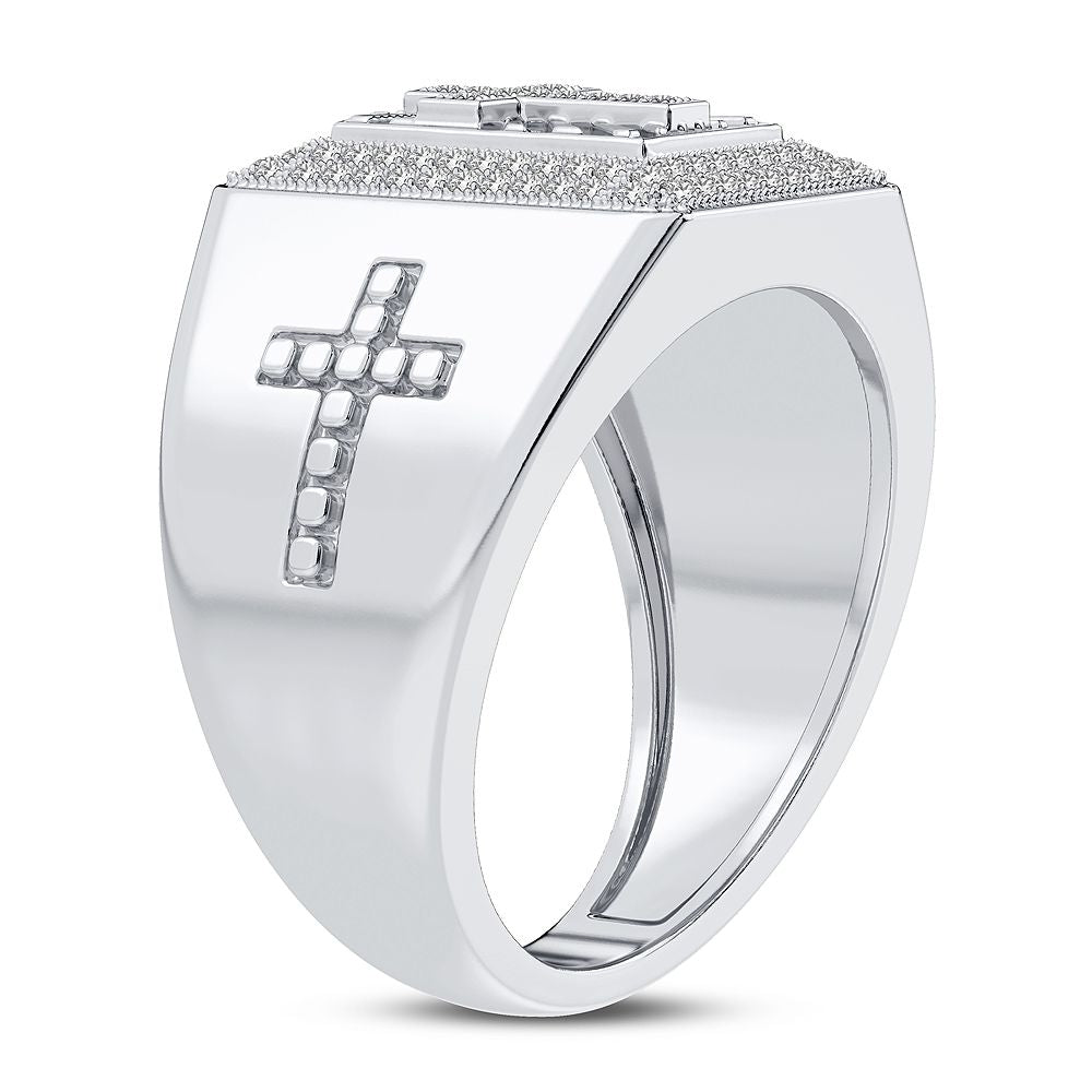 0.25 ct Men's Diamond Ring in 14K Gold