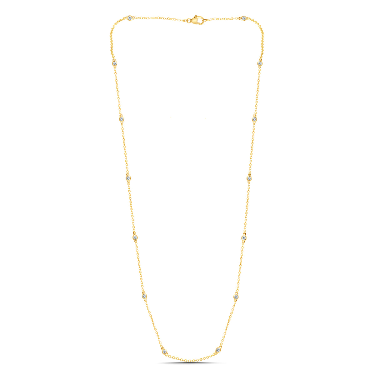 0.30 ct Diamond Chain in 14K Gold