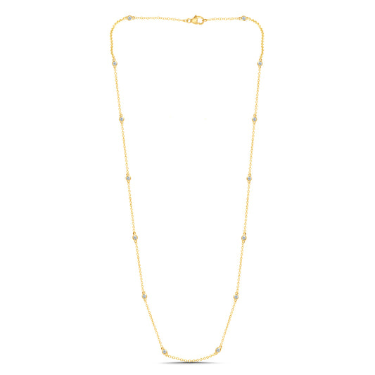 0.30 ct Diamond Chain in 14K Gold