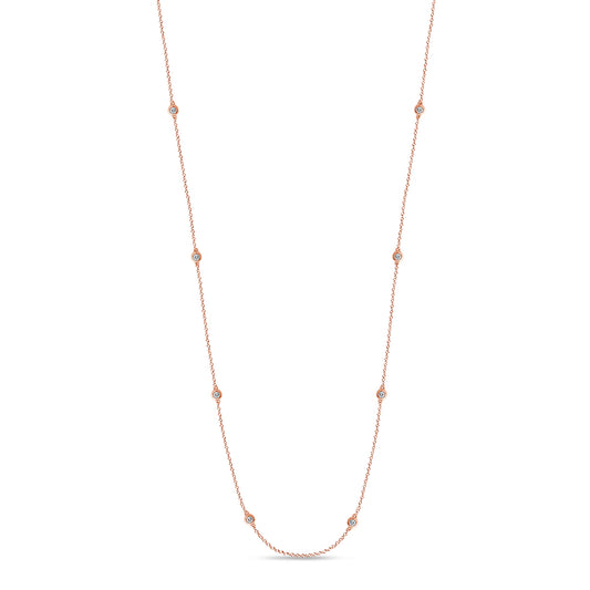 0.30 ct Diamond Chain in 14K Gold