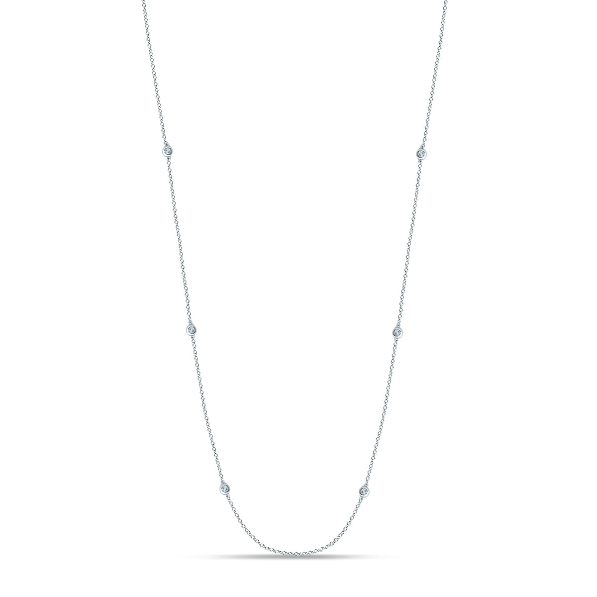 0.42 ct Diamond Chain in 14K Gold