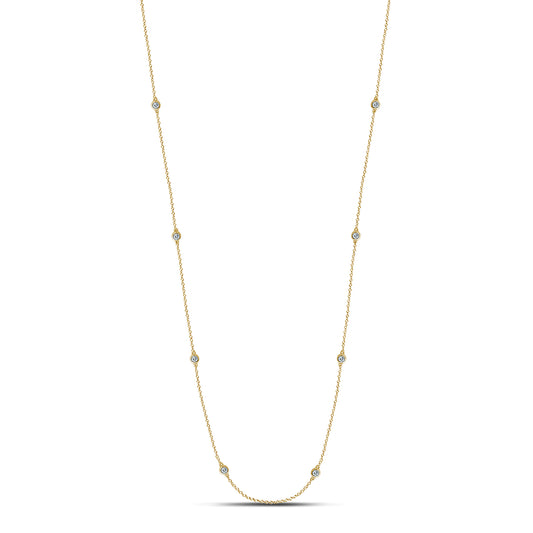 0.30 ct Diamond Chain in 14K Gold