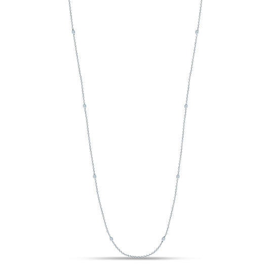 0.42 ct Diamond Chain in 14K Gold