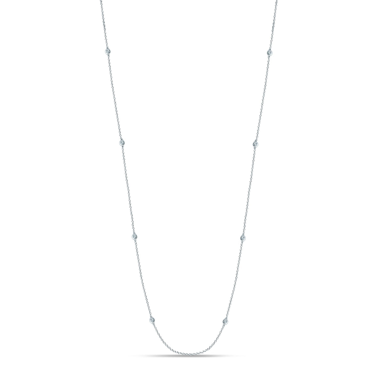 0.72 ct Diamond Chain in 14K Gold