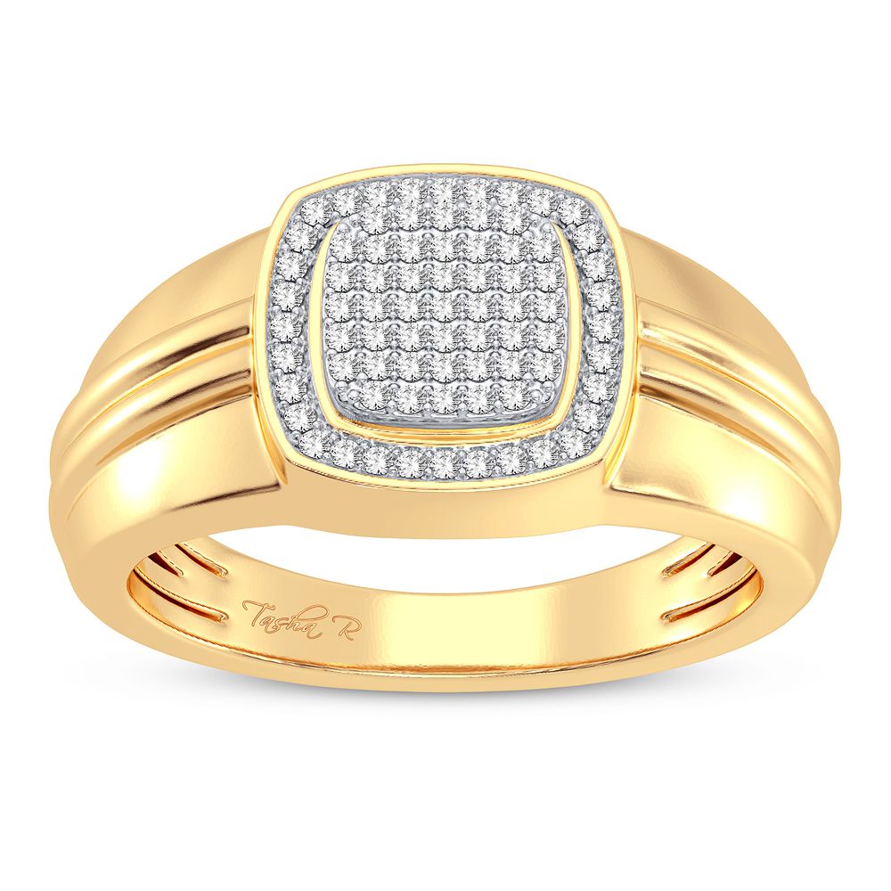 0.25 ct Men's Diamond Ring in 10K Gold