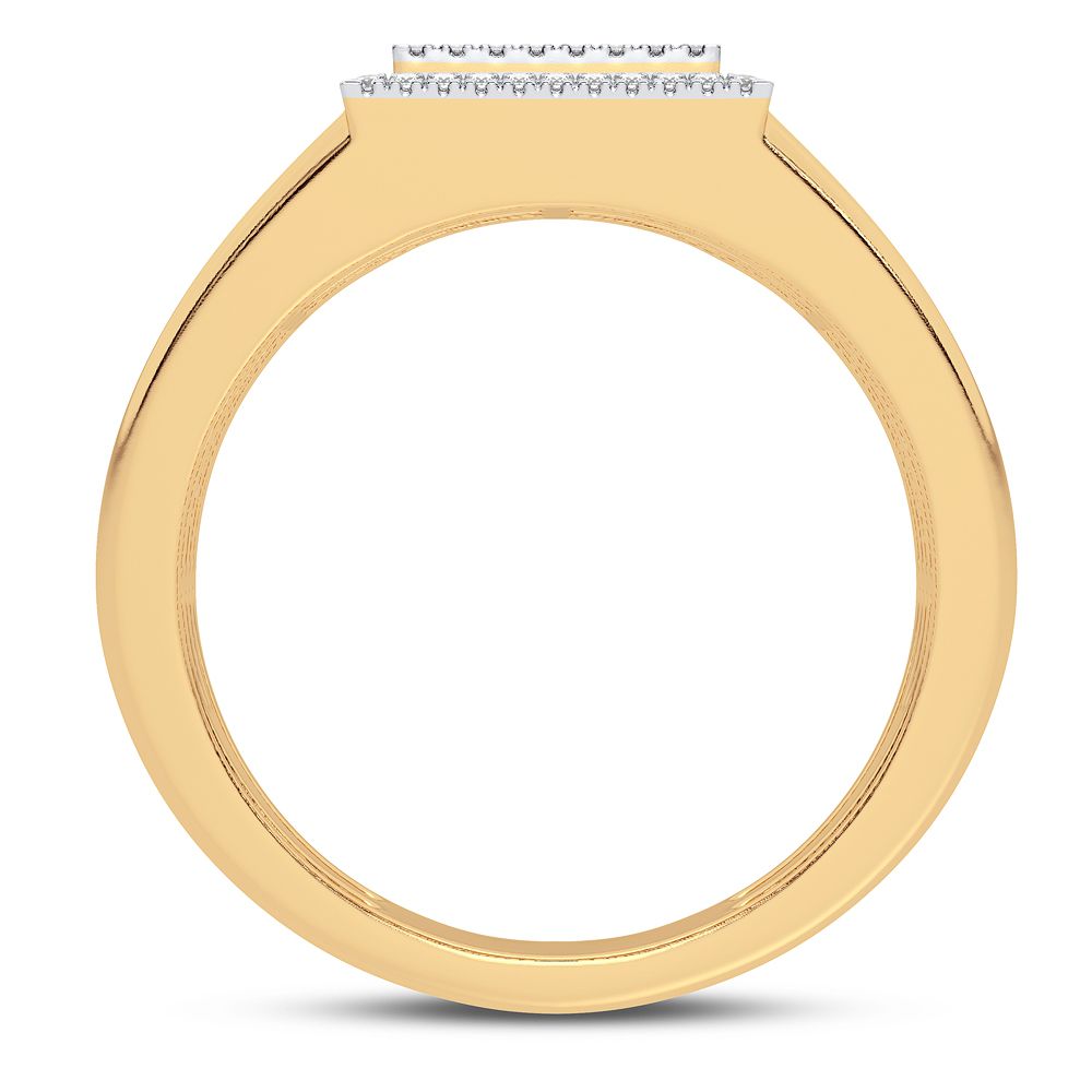 0.25 ct Men's Diamond Ring in 10K Gold