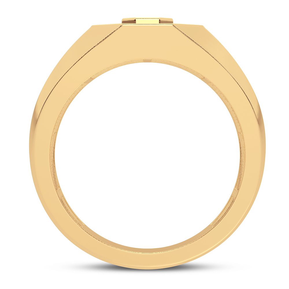 0.15 ct Men's Diamond Ring in 10K Gold