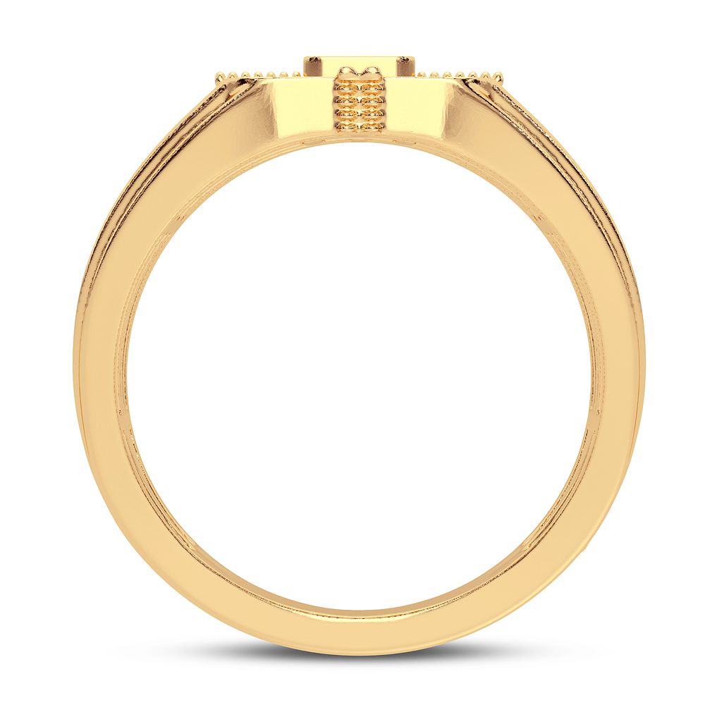 0.15 ct Men's Diamond Ring in 10K Gold