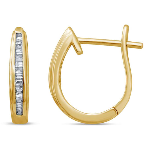 0.20 ct Diamond Earrings in 10K Gold