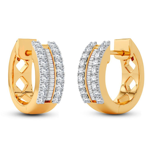 0.25 ct Diamond Earrings in 10K Gold