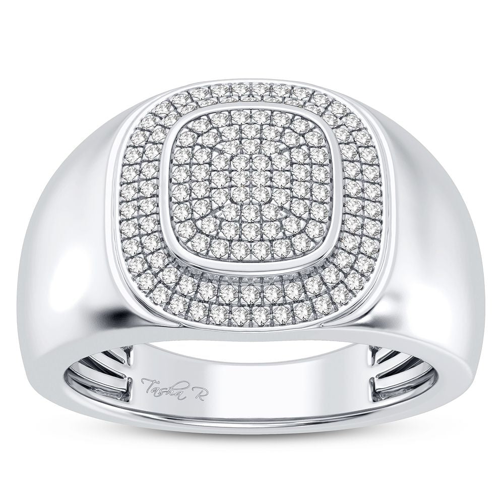 0.33 ct Men's Diamond Ring in 14K Gold
