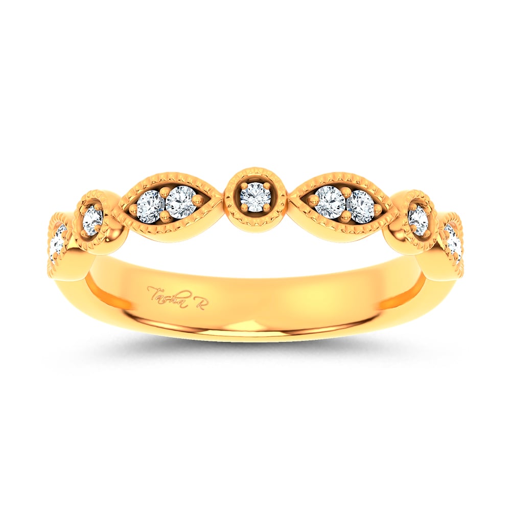 0.17 ct Diamond Band in 14K Gold