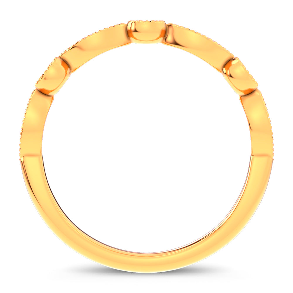 0.17 ct Diamond Band in 14K Gold