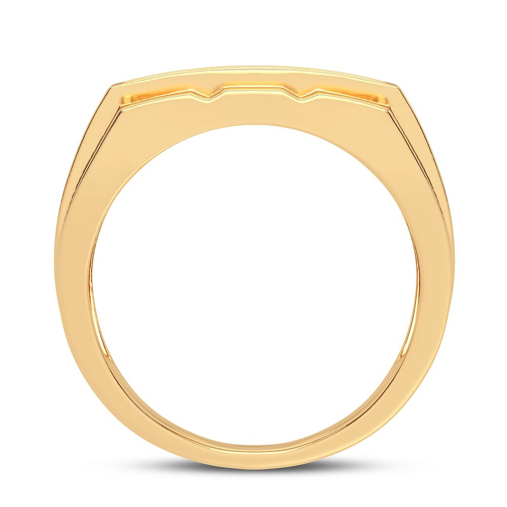 0.19 ct Men's Diamond Ring in 14K Gold