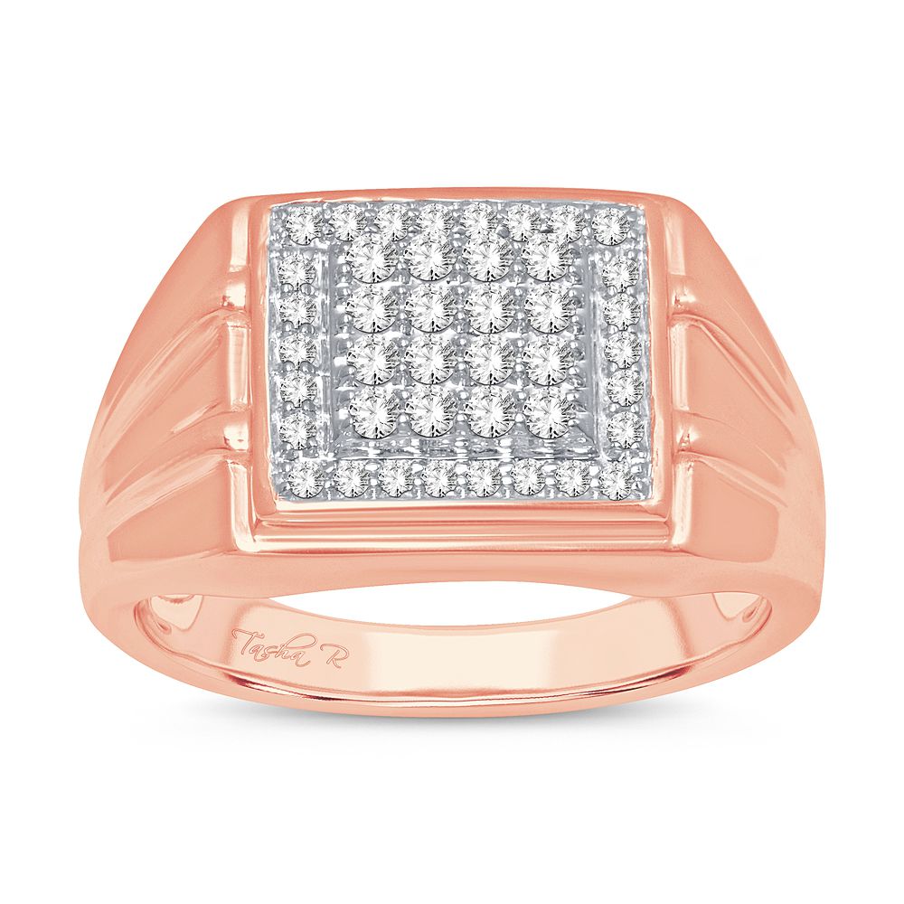 0.50 ct Men's Diamond Ring in 14K Gold