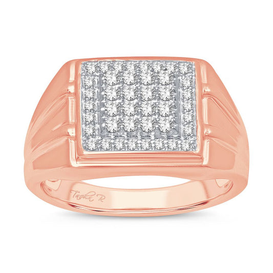 0.50 ct Men's Diamond Ring in 14K Gold