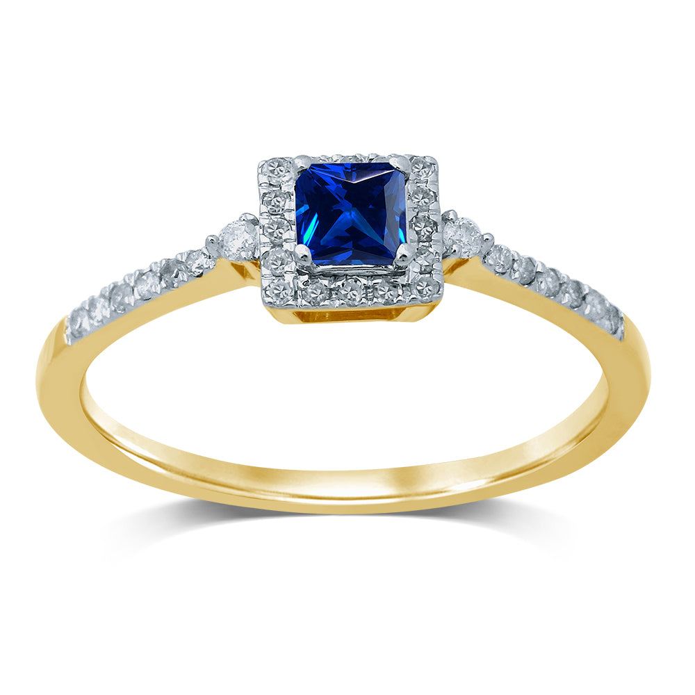 0.14 ct Diamond Ring in 14K Gold