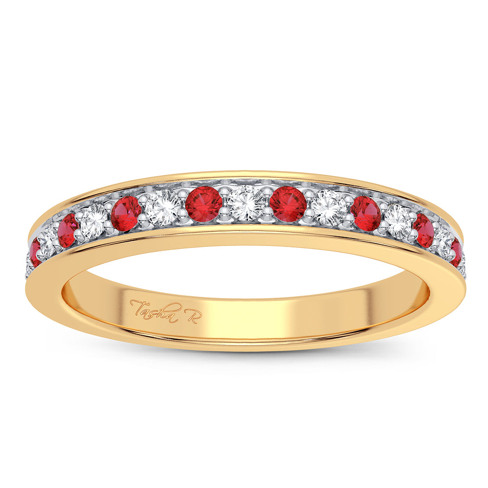 0.12 ct Diamond Band in 14K Gold