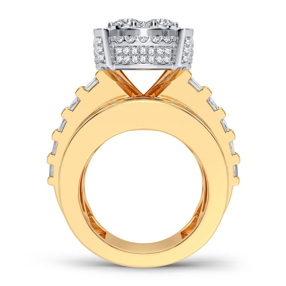 3.40 ct Diamond Ring in 14K Gold