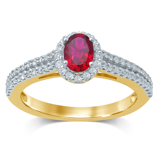 0.33 ct Diamond Ring in 14K Gold