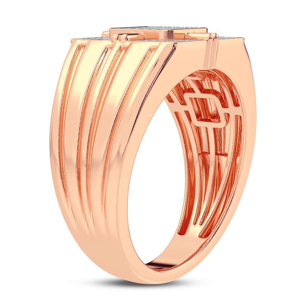 0.25 ct Men's Diamond Ring in 10K Gold