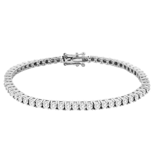 3.00 ct Diamond Bracelet in 14K Gold