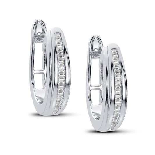 0.13 ct Diamond Earrings in 10K Gold