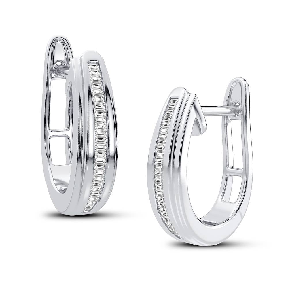 0.13 ct Diamond Earrings in 10K Gold
