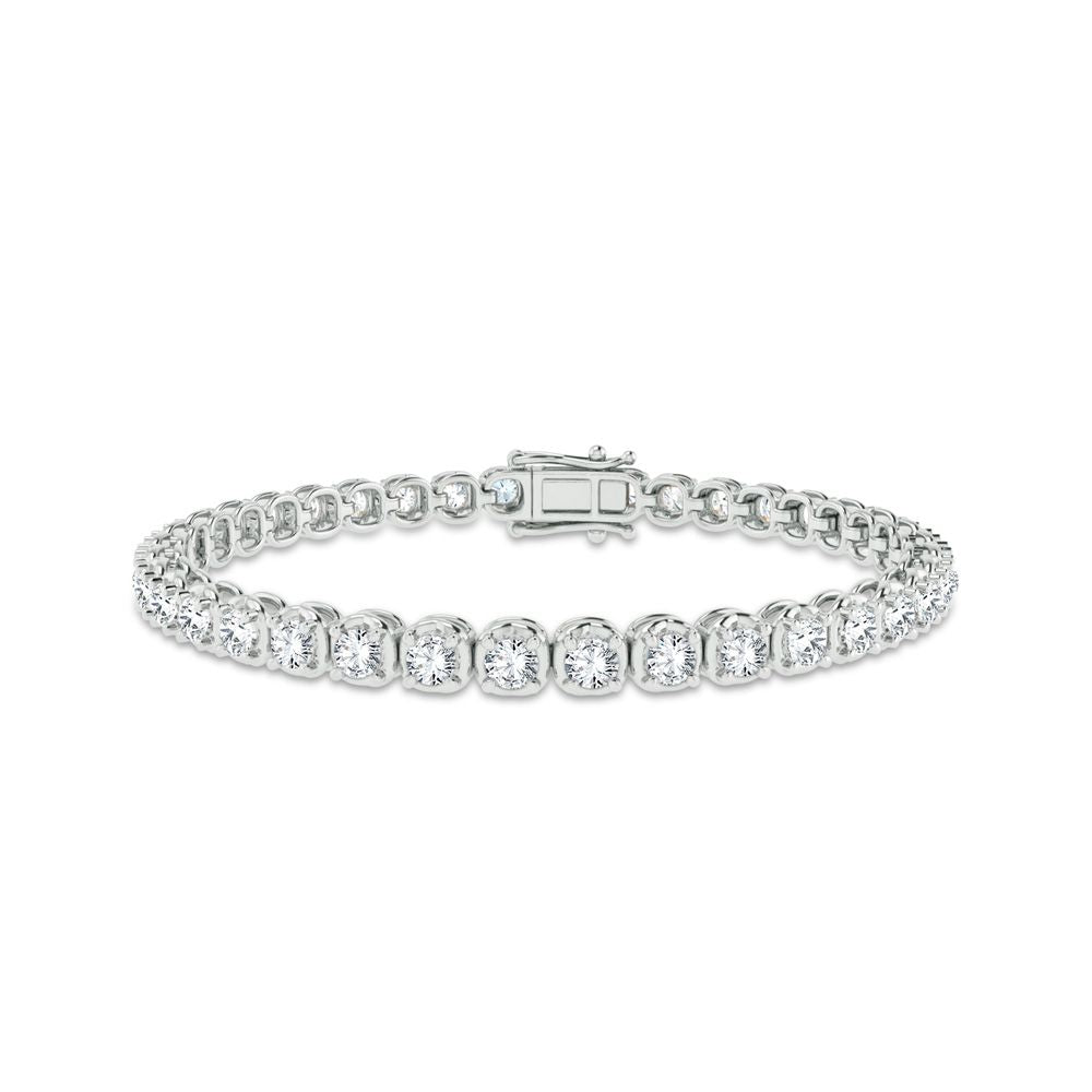 4.00 ct Diamond Bracelet in 14K Gold