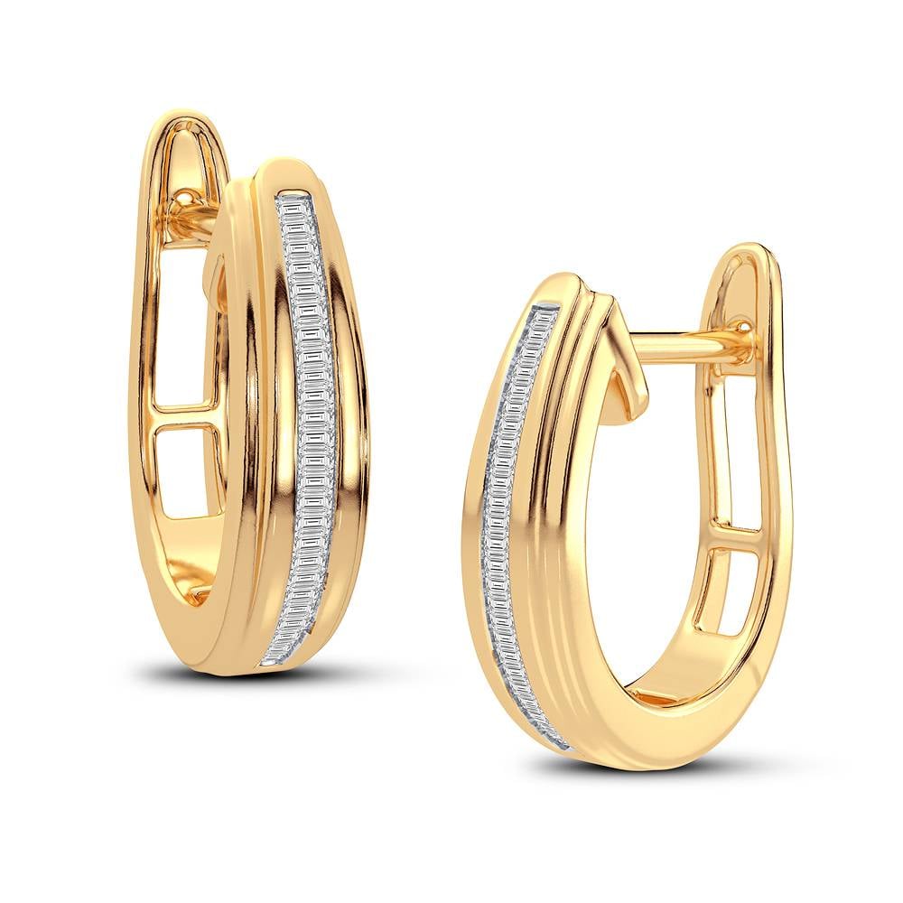 0.13 ct Diamond Earrings in 10K Gold