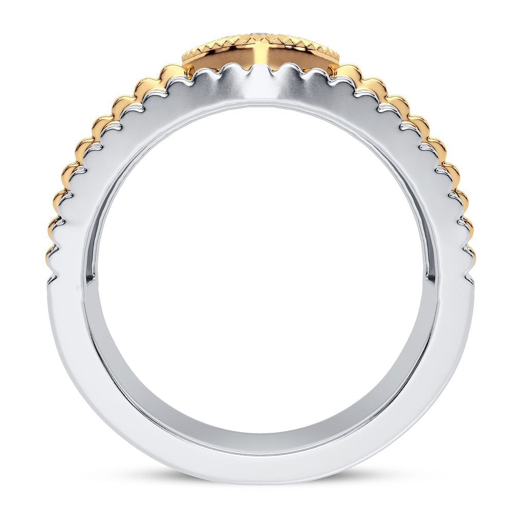 0.20 ct Men's Diamond Ring in 14K Gold