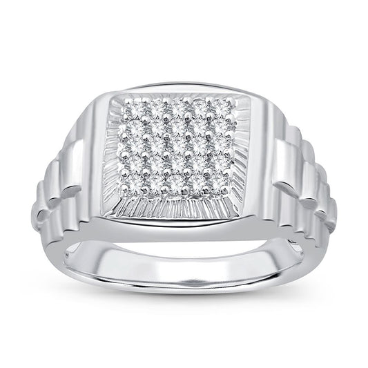 0.50 ct Men's Diamond Ring in 14K Gold
