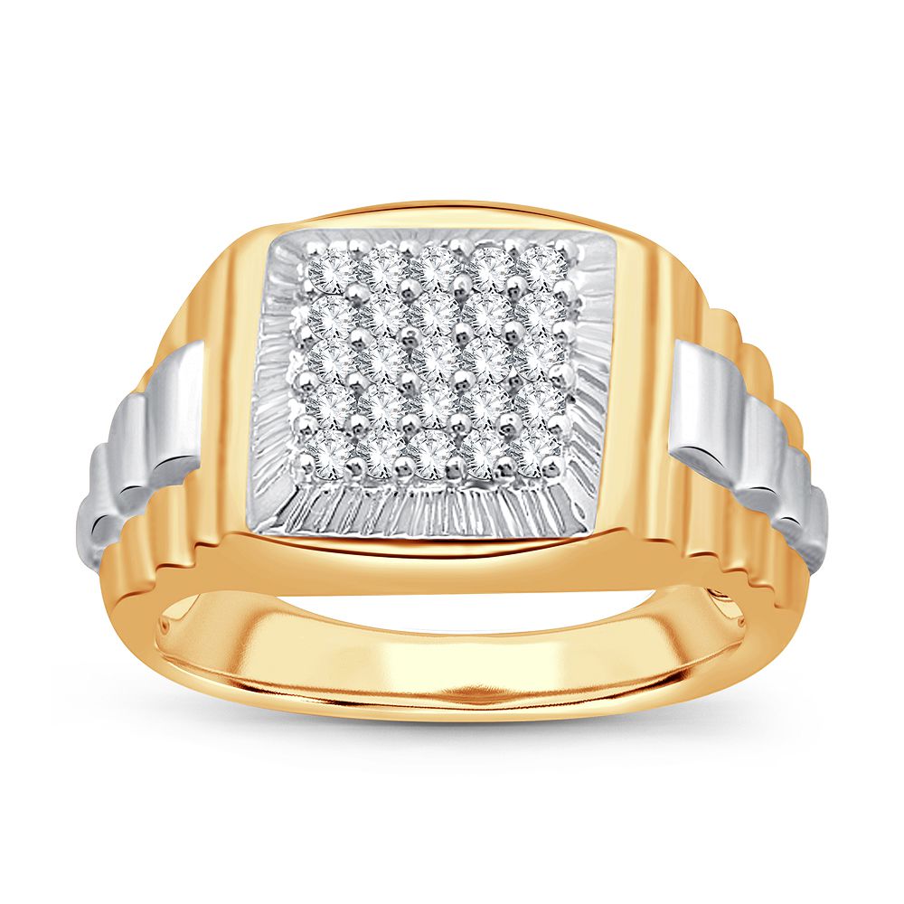 0.50 ct Men's Diamond Ring in 14K Gold