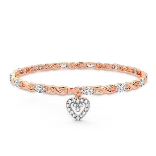 0.10 ct Diamond Bracelet in 10K Gold