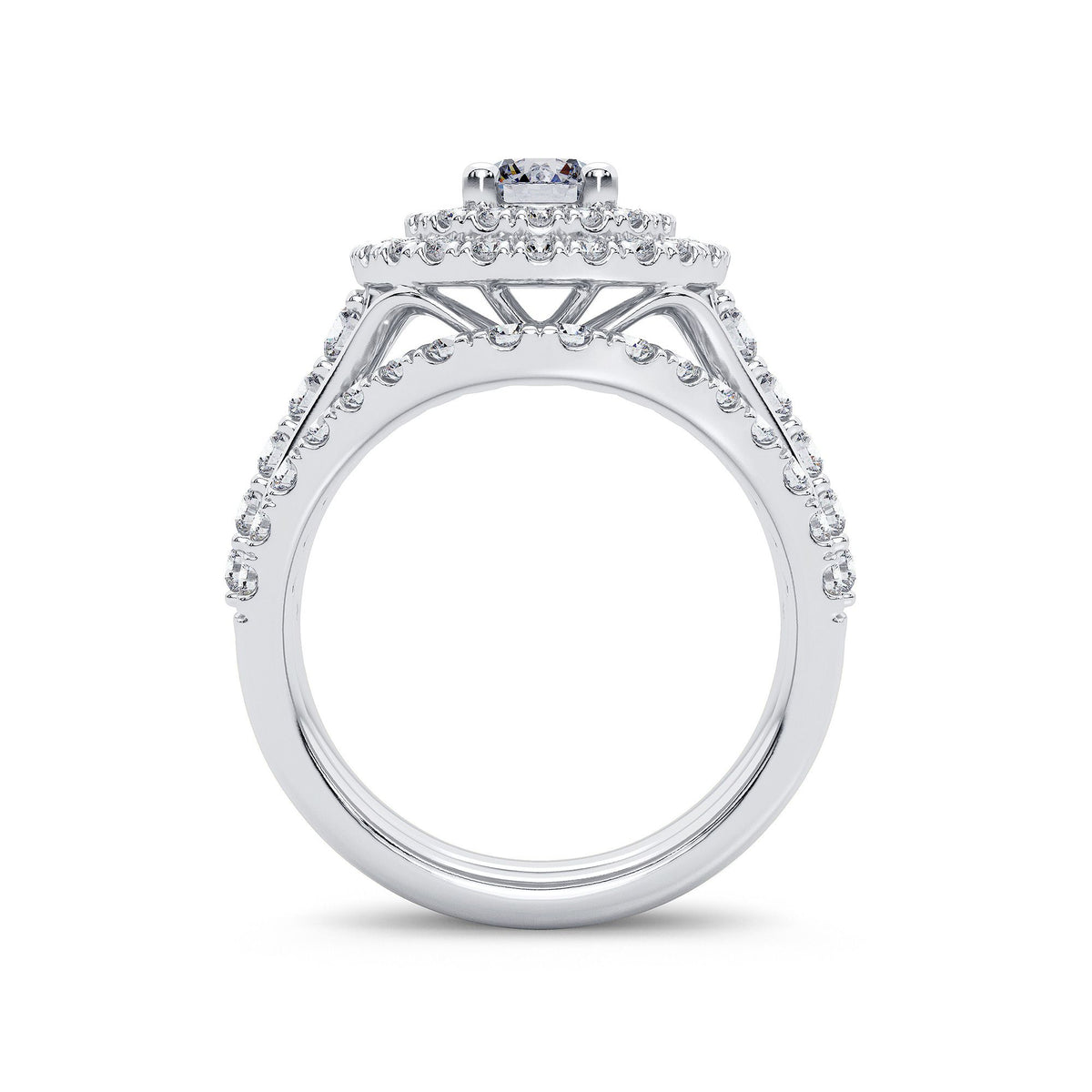 2.00 ct Diamond Bridal Ring in 14K Gold