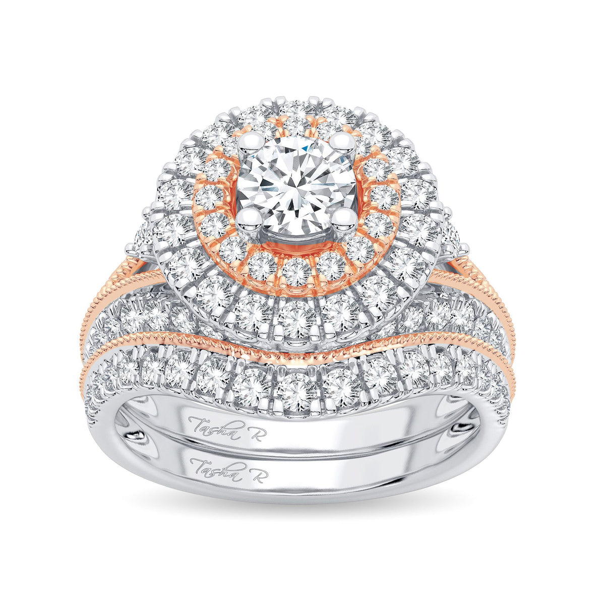 2.00 ct Diamond Bridal Ring in 14K Gold