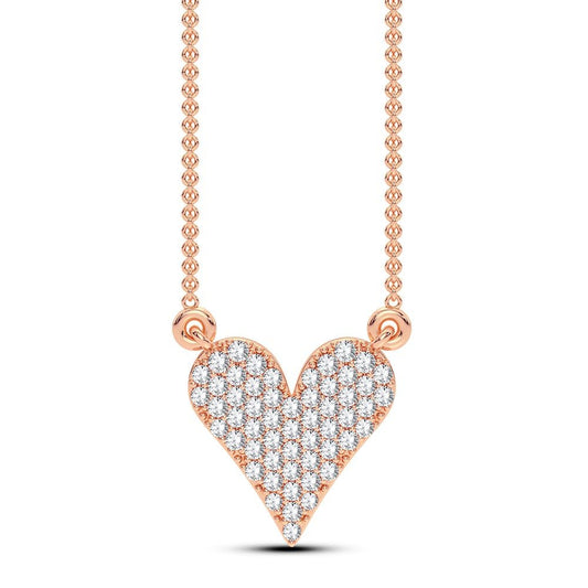 0.25 ct Diamond Necklace in 14K Gold